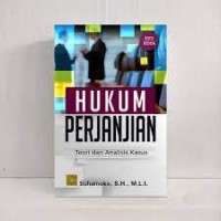 Hukum Perjanjian: teori dan analisis kasus